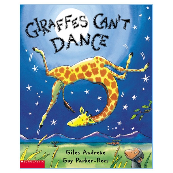 GIRAFFES CAN'T DANCE BOARD BOOK